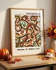 grafiki i ilustracje PLAKAT dekoracyjny folkowa sztuka skandynawska mid century 4