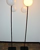 lampy podłogowe Komplet minimalistycznych lamp podłogowych z lat 90.  2