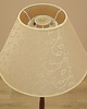 lampy podłogowe Lampa podłogowa z tkaniną w liście, duński design lat 60. 3