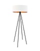 lampy podłogowe Loftowa lampa podłogowa do czytania w salonie IBIZA GOLD 3