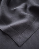 obrusy i serwetki Lniany Bieżnik Heavy Linen CHARCOAL 4
