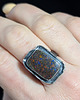 pierścionki srebrne Pierścionek kosmos- Matrix opal 3