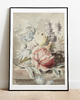 plakaty Plakat  vintage retro kwiaty FLORAL 2