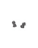kolczyki srebrne Kolczyki srebrne LANE LITTLE HEART / black silver earrings 4