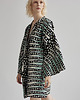 sukienki mini damskie Kimono miętowo-czarne Wildness Glow 4