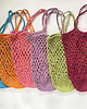 torby na ramię Torebka siatka typu shopper bag fioletowa 2