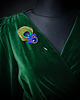broszki Peacock Eye- broszka soutache 1