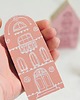 klocki i zabawki drewniane Komplet 6 szt - drewniane domki ręcznie malowane 3