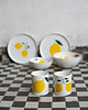 kubki Kubek porcelanowy z cytryną  LA LUZ 1