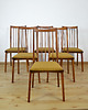 krzesła Krzesło w kolorze teak, drewniane, vintage, mid century, proj.Hałas 4