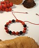 bransoletki z kamieni naturalnych Jesienna bransoletka koralowa z agatami 1