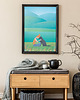 plakaty Nad górskim stawem - plakat fine art 1