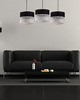 lampy wiszące Lampa Wisząca Cristal Diamond Glamour 3