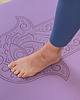 akcesoria do jogi NOWE PU! Antypoślizgowa mata do jogi Hamsa LAVENDER 4mm 3