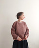 bluza bez kaptura damska Bluza Wafel "W_02" orzech 1