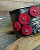 bransoletki wire wrapping Bransoletka z koralem naturalnym 4