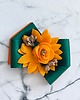 broszki Brosza z kolekcji FOLK Flowers z kolorowym kwiatem New 6