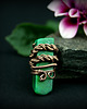 broszki Jaspis cesarski broszka wire wrapping 4