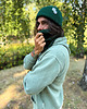 czapki damskie Męska czapka beanie z bawełny logo kolorowe Zielony 3