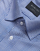 koszule męskie koszula męska bawełniana dł. rękaw niebieski slim fit 00255 176/182 38 2