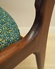 krzesła Komplet krzeseł mahoniowych, duński design, lata 70,  Henning Kj 8
