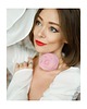 chokery Różowy choker z tiulu 4