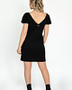 sukienki midi damskie Puffy Dress Black 1