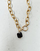 złote naszyjniki Naszyjnik łańcuszek Agat Czarny 6