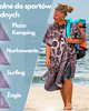 moda - inne Poncho surf plażowe szlafrok ręcznik z kapturem szybkoschnący 3