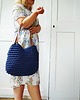 torby na ramię Torba na ramię " Boho Weave Bag" kolor jeans granatowy 6