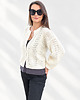 kardigany damskie Ażurowy kardigan She is a Lady ( off white) 8