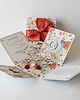 kartki scrapbooking 35 rocznica ślubu, koralowe gody, exploding box, kartka 3d 2
