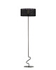 lampy podłogowe Designerska lampa podłogowa do salonu JERSEY AŻUR w klasycznej czerni 4