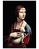 magnesy Dama z Łasiczką - Leonardo Da Vinci - magnes 1