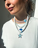 chokery Choker Krab - Błękit 1