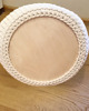 dekoracje świąteczne Świąteczna Ozdoba do Koszyka Szydełkowania DIY OKRAG KOŁO 15cm ze Sklejki 3