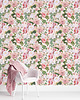 tapety i naklejki ścienne Tapeta Piwonie Róże  Collage Vintage 2