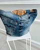 torby na ramię Jeansowa Torba na ramie patchwork ręcznie robiona torba jeansowa torebka jeans 3