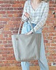 torby na ramię Lazy bag Bukka beżowa nubuk vegan 7