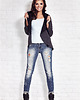 bluza z kapturem damska Bluza B33 1