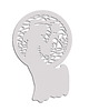 Ozdoby na ścianę DEKORACYJNY PANEL AŻUROWY,  SECESJA, CAMILLE , DEKORACJA ŚCIENNA 3D,ORNAMENT, 1