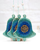 ozdoby choinkowe Duży turkusowy dzwonek - zawieszka świąteczna 2