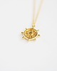 złote naszyjniki 16k Gold Plated Steering Wheel Necklace 2