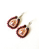 kolczyki soutache Sutaszowe dziecięce kolczyki CAPIBARA 1
