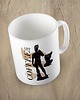 kubki Kolorowy kubek z hasłem ART COFFEE - mix kolorów 1