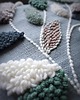 poduszki plecione Poduszka summer green 5 bawełna kwiaty liście japani Boho 3