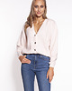 swetry damskie  Stylowy, rozpinany sweter - SWE273 różowy MKM 2