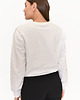 bluza bez kaptura damska Bluza Happy ecri malowana 2