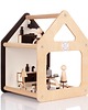 klocki i zabawki drewniane Drewniany domek dla lalek NOWOŚĆ! 10