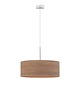 lampy wiszące Designerska lampa wisząca do salonu SINTRA ECO z fornirowym kloszem 60 cm 5